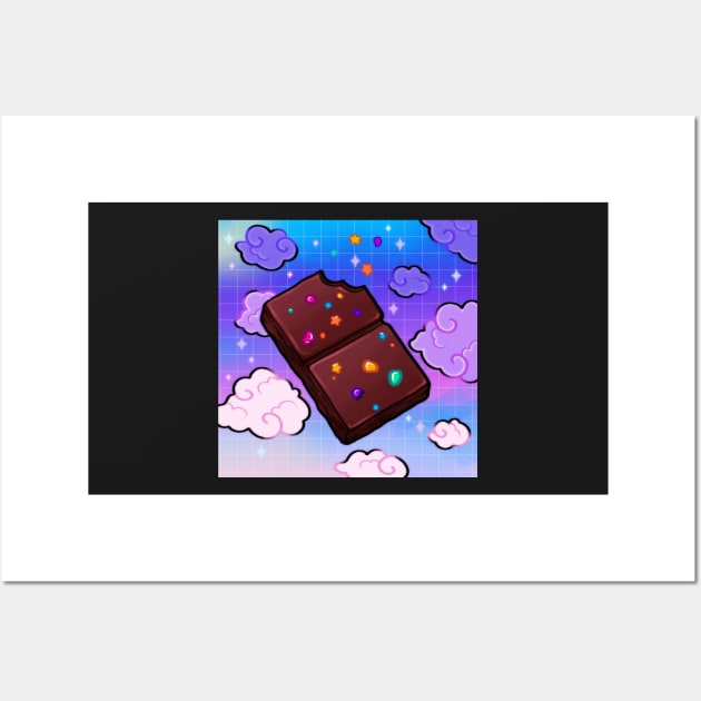 Cosmic Brownie Wall Art by MidnightTeashop